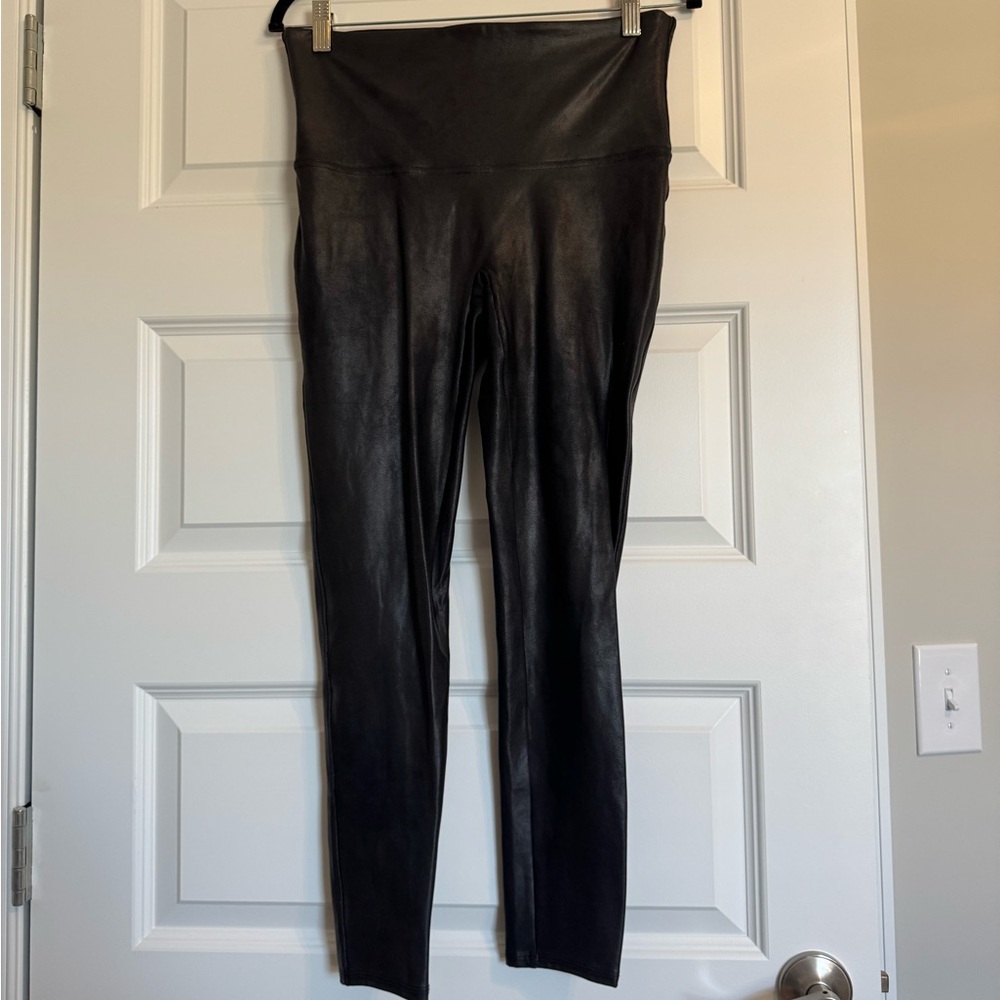 Spanx Leather Leggings